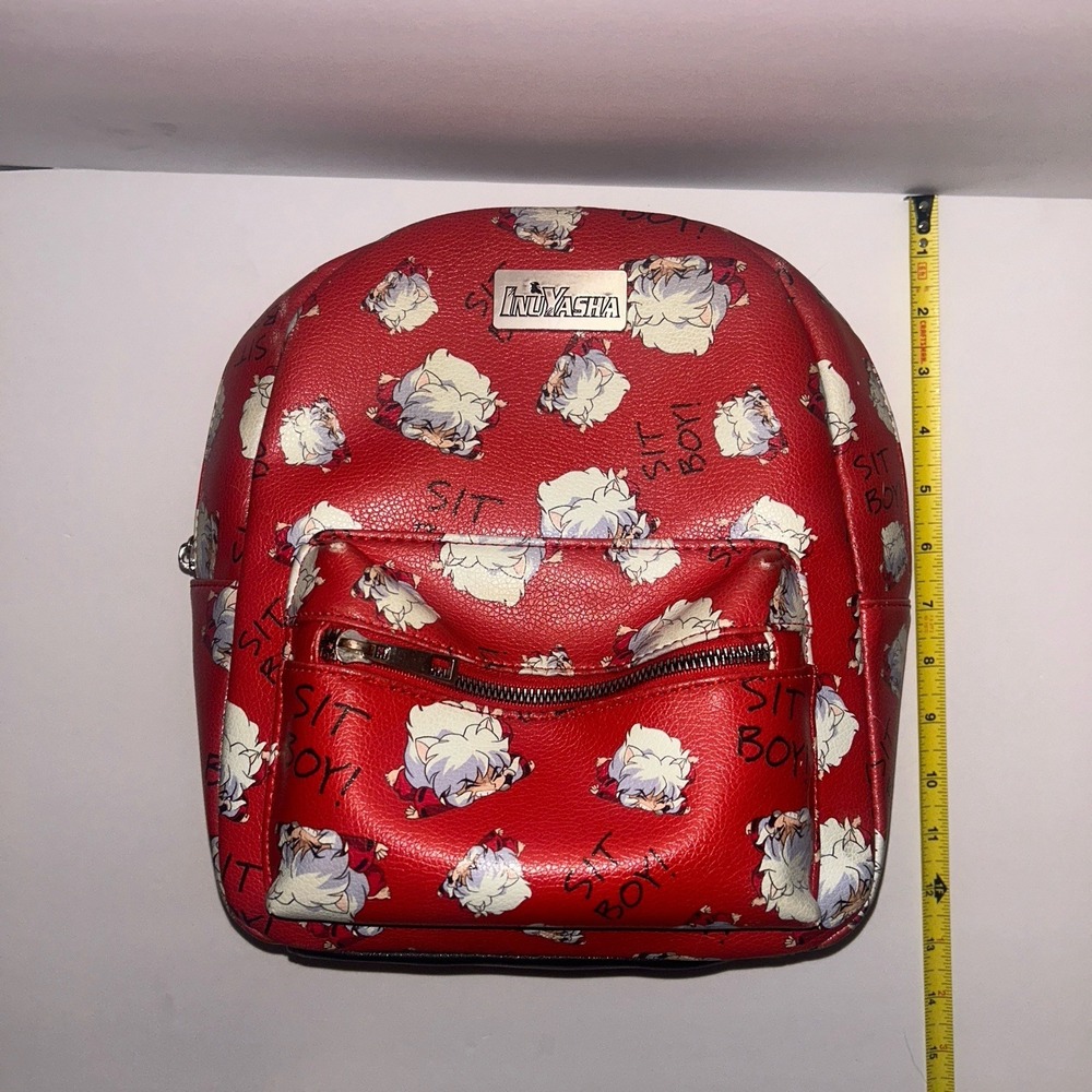 Inuyasha Chibi Sit Boy Mini BACKPACK ~ Bioworld Anime Kagome 11.5"